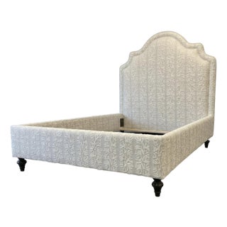 Sea Cap King Bed With Turned Wood Legs For Sale