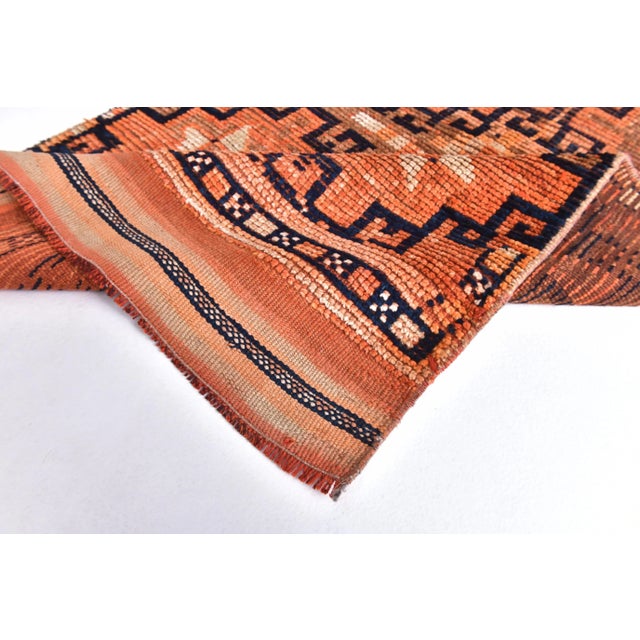 Vintage Runner Rug in Wool For Sale - Image 11 of 13