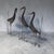1990s Signed Curtis Jeré 1995 Three Crane Marsh Sculpture by Artisan House For Sale - Image 5 of 8