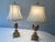 20th Century Brevettato Italian Gilt Bronze/Brass Marble Lamps - A Pair Excellent Mint Condition For Sale - Image 12 of 12