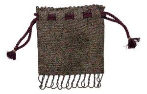 Mid 20th Century Purple Multicolor Purse