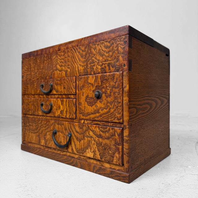 Contemporary Antique Japanese Haribako Sewing Box, 1920s For Sale - Image 3 of 13