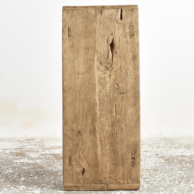 1920s Rustic Elm Coffee Table, 1920s For Sale - Image 5 of 7