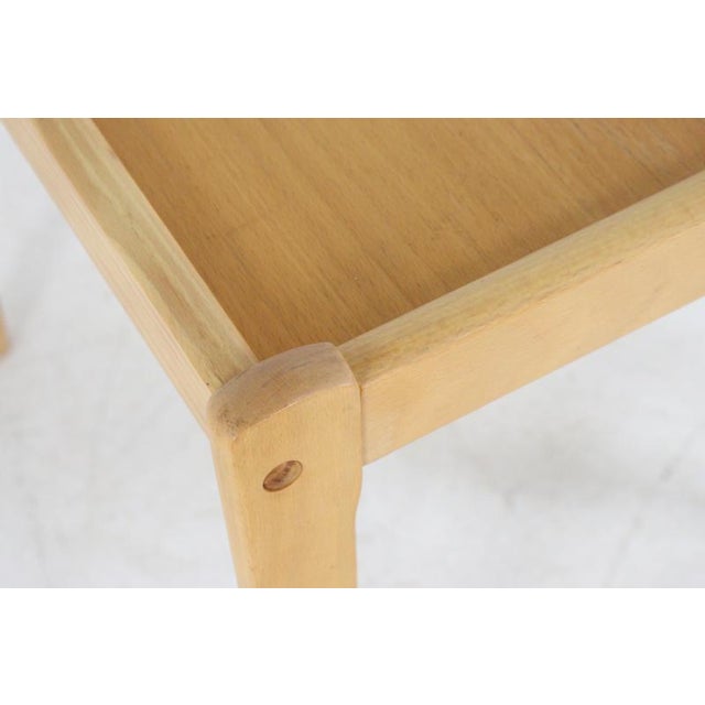 Oak Magazine Rack from BDRD Furbo For Sale - Image 4 of 15