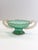 1950s Venetian Style Murano Glass Tazza with Gold Inclusions, Italy, 1950s For Sale - Image 5 of 10