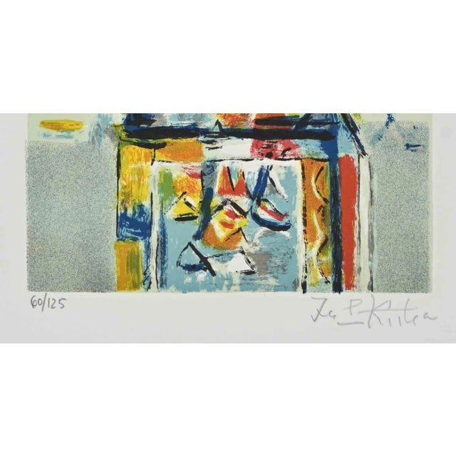 Robot is an Original Lithograph realized in the 1980s by Ibrahim Kodra. good conditions.Hand-signed. Numbered. Edition,...