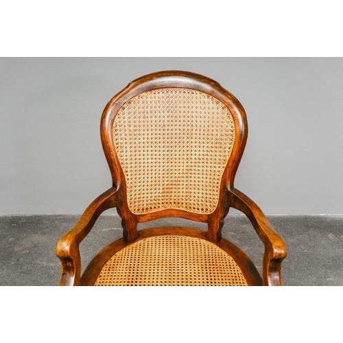 Antique Biedermeier Chair in Wood, 1800s For Sale - Image 11 of 16