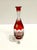1970s Bohemian Transparent and Red Crystal Decanter Bottle from Dresden Crystal, Italy, 1960s For Sale - Image 5 of 13