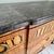 Antique Continental Transition Style Parquetry and Marble Commode For Sale - Image 3 of 11