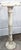 Early 20th Century Antique French Carrara Marble Pedestal For Sale - Image 5 of 8