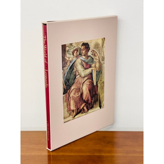 Beautiful and Collectible Vintage 1966 Hardback Time Life Library of Art “The World of Leonardo” Book. Lovely book in...