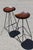 Greta Grossman Mid Century Modern Greta Grossman Style Bar Stools- a Pair For Sale - Image 4 of 13