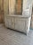 Elegant French antique two door petite sideboard buffet. This lovely piece is the perfect size for, an entryway, as an...
