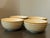 Off-white Vintage Mid-Century Modern Dansk Reactic Khaki Soup & Cereal Bowls Ribbed Stoneware - Set of 4 For Sale - Image 8 of 12