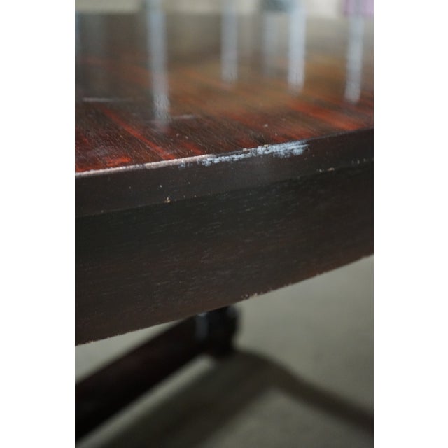 Coffee Barbara Barry for Baker Art Deco Extension Dining Table With 2 Leaves For Sale - Image 8 of 14