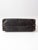 Antique 1920s Black Leather Suitcase With Brass Hardware For Sale - Image 9 of 14