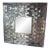Vintage Italian Hand-Woven Silver Plate Picture Frame, 1970s For Sale