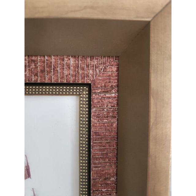 Judy Friday Set of 2 Nude Taupe Framed Art For Sale In Columbus - Image 6 of 8