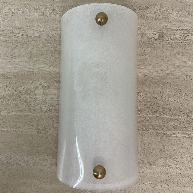 Vintage Acrylic and Brass Wall Lamp, 1970s For Sale - Image 17 of 17