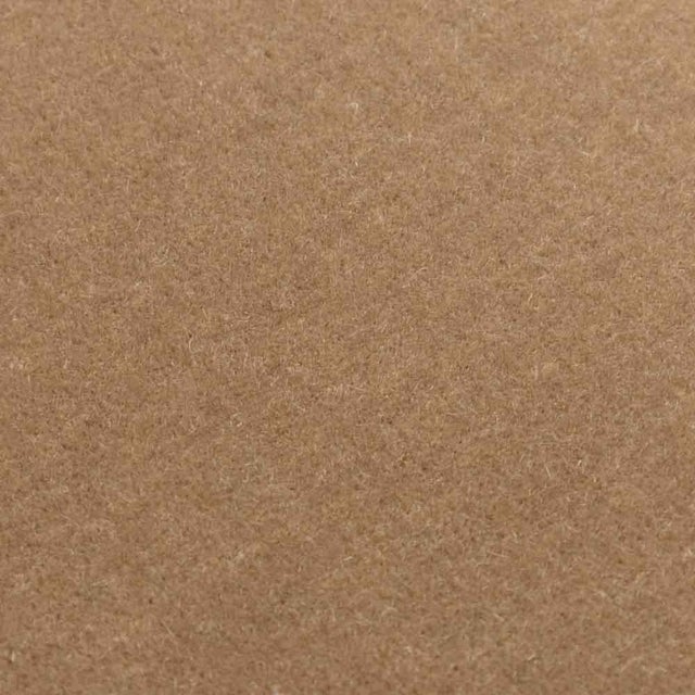 Not Yet Made - Made To Order Panoplie Iron Loop Stool, Brown Mohair For Sale - Image 5 of 10