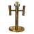 Mid-Century Brass Finish Double Arm Desk Lamp For Sale