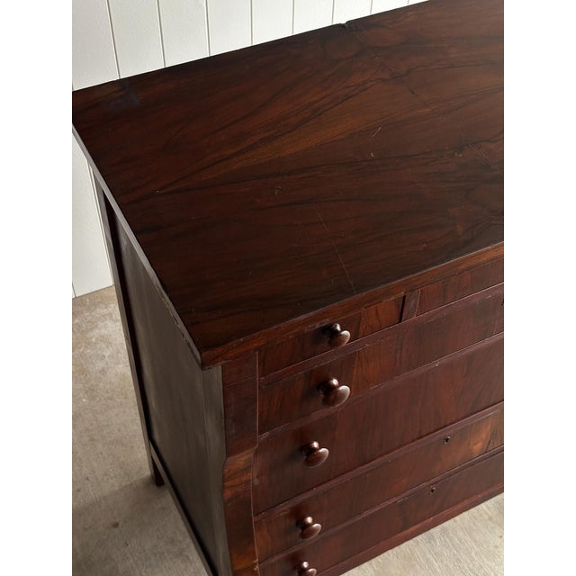 Traditional Late 19th Century Rosewood Seven-Drawer Chest, C. 1880 For Sale - Image 3 of 18