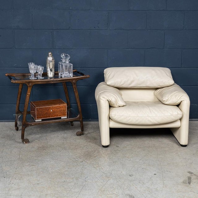 Vintage Italian Drinks Trolley in the style of Cesare Lacca, 1960 For Sale - Image 14 of 16