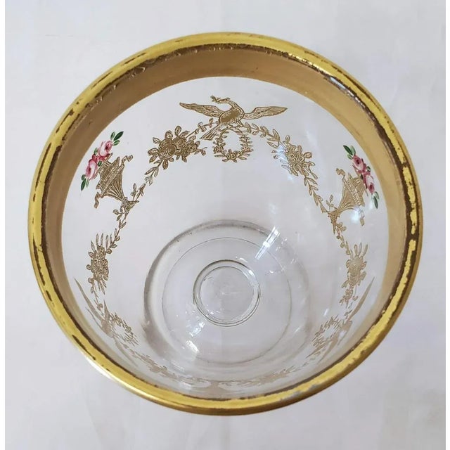Mid 19th Century French 40s Gilt Crystal Candy Dish With Lid For Sale In Los Angeles - Image 6 of 8