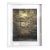 Quiet Glow. III Framed Gold Leaf/Black Abstract Painting For Sale