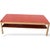Wood Mid-Century Modern Coffee Table in Orange Acrylic and Teak, 1960s For Sale - Image 7 of 9