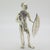 Silver Large Vintage Italian Silver 800 Zulu Warrior Figurine by Angini, Arezzo, Tuscany, 1970s For Sale - Image 8 of 18