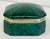 Vintage Frederick Cooper Style Faux Malachite Porcelain Box For Sale In Kansas City - Image 6 of 9