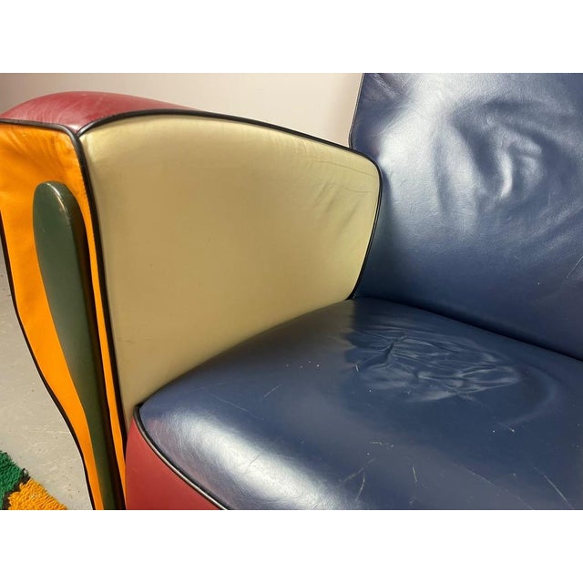 Postmodern Dutch Hip Hop Armchair from Peter van Zoetendaal, The Netherlands, 1990s For Sale - Image 4 of 11