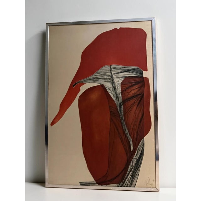 Late 20th Century Gilou Brillant “Fantasia” Signed Limited Edition Aquatint Etching 24/35 – Framed For Sale - Image 5 of 9