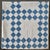 1940s Indigo and White Double Irish Chain Antique Quilt - For Sale - Image 4 of 10