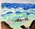 Paper Modernist Rocky Californian Seascape in Watercolor on Paper by Lucile Marie Johnston For Sale - Image 7 of 9