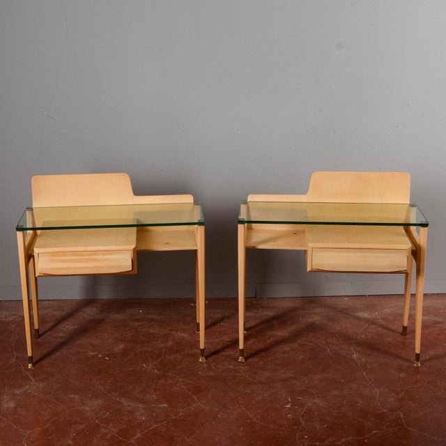 Vintage Bedside Tables, 1950s, Set of 2 For Sale - Image 10 of 18