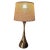 Rare Vintage Mid Century Modern Atomic Brass Lamp Hollywood Regency Gold Brutalist For Sale In Miami - Image 6 of 12