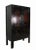 Chinoiserie Large 84" Inch Tall Black Chinese Antique Cabinet For Sale - Image 3 of 13