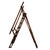 Late 19th Century Magnificent Victorian Architectural a-Frame Ladder, Presentation & Showroom Display Model - 1 Piece For Sale - Image 4 of 12