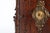 Wood Antique French Renaissance Revival Wall Cabinet in Brass, 1880 For Sale - Image 7 of 10