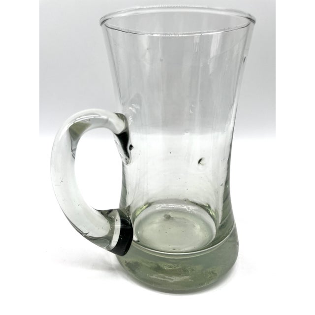 Mid-Century Modern Brutalist Studio-Glass Tankards in the style of Erik Höglund from Kosta Boda, 1960s, Set of 3 For Sale - Image 16 of 18