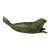 Antique Signed Carved Green Soapstone Canadian Seal Eskimo Sculpture Inuit For Sale