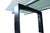 Metal Vintage 1980 Glass & Metal Roche Bobois Dining Table With Extensions Included For Sale - Image 7 of 12