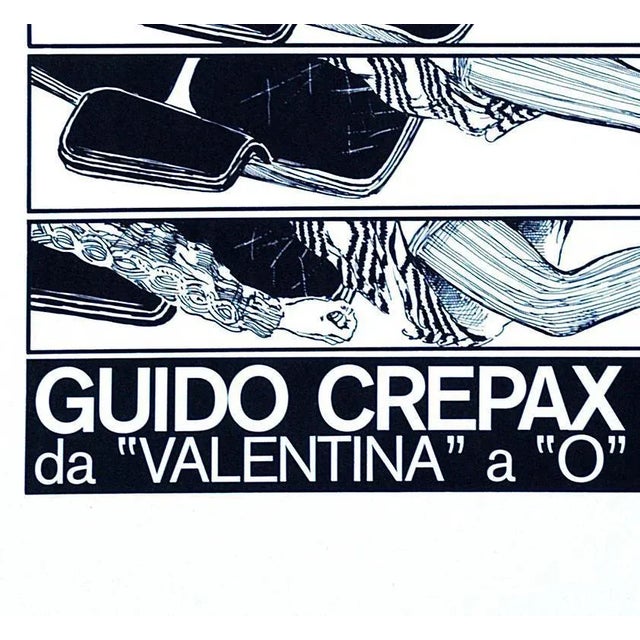 Guido Crepax - From Valentina to O - Original Offset Print
