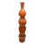 Currey and Company Ringling Large Orange Vase For Sale