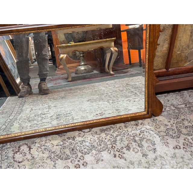 Burton Ching Federal Style Parcel Gilt Mirror For Sale - Image 10 of 12