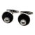 Hans Hansen Danish Modern Sterling Silver Cufflinks Model No. 610 - 2 Pieces For Sale
