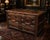 A substantial and highly decorative Victorian solid oak mule chest or coffer, dating to the mid-19th century, circa 1850,...