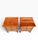 A matched pair of solid cherry bedside chests by Thor's Elegance, the family-run Vermont workshop that has been building...